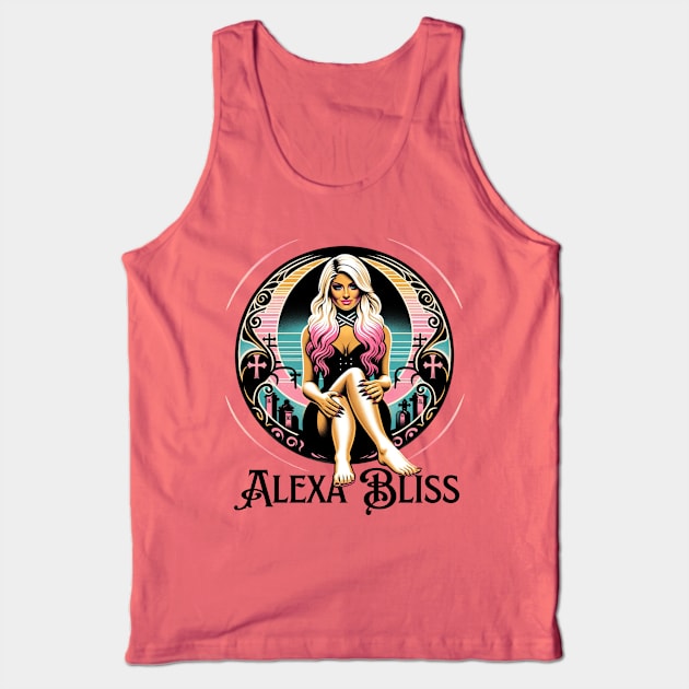 Alexa Bliss - Gothic Glamour Tank Top by Tiger Mountain Design Co.